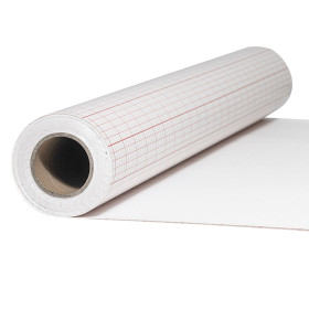 Polyphane blanc adhésif 30/100 - rouleau 25 m