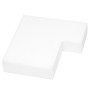 Mousse Polyéther 28 kg sur mesure en L - Épaisseur personnalisée