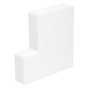 Mousse Polyéther 28 kg sur mesure en L - Épaisseur personnalisée