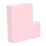 Mousse Bultex 43 kg sur mesure en L - Épaisseur personnalisée