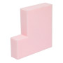 Mousse Bultex 43 kg sur mesure en L - Épaisseur personnalisée