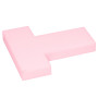 Mousse Bultex 43 kg sur mesure en T - Épaisseur personnalisée