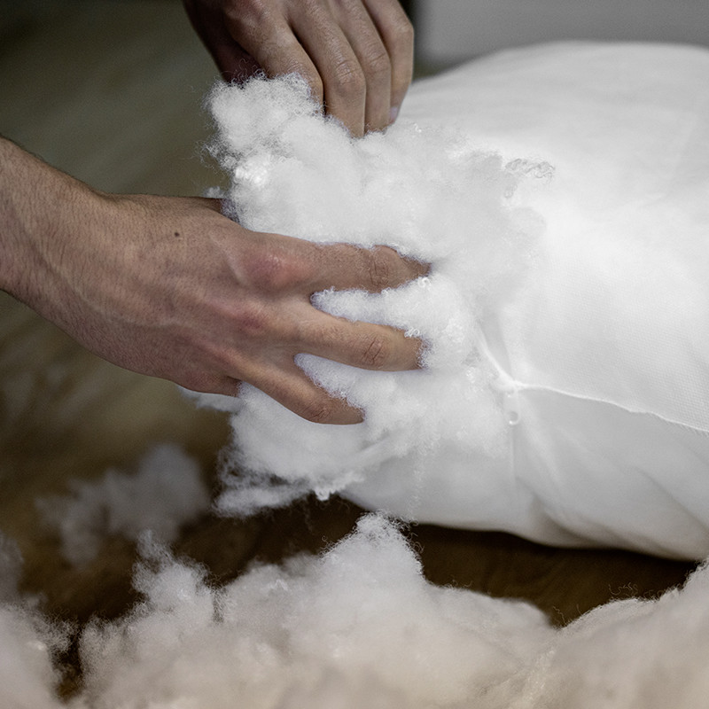 Ouate De Rembourrage Sac 2 Kg Fibre Polyester Hypoallergénique, Fibre