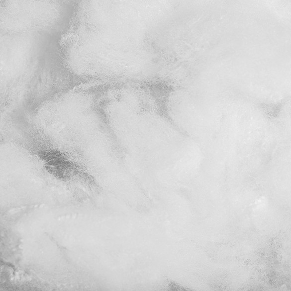 Ouate De Polyester Ignifuge Hypoallergénique - Rouleau 68cm X 2m, 150g/m² - Pour Matelassage, Coussins, Couture