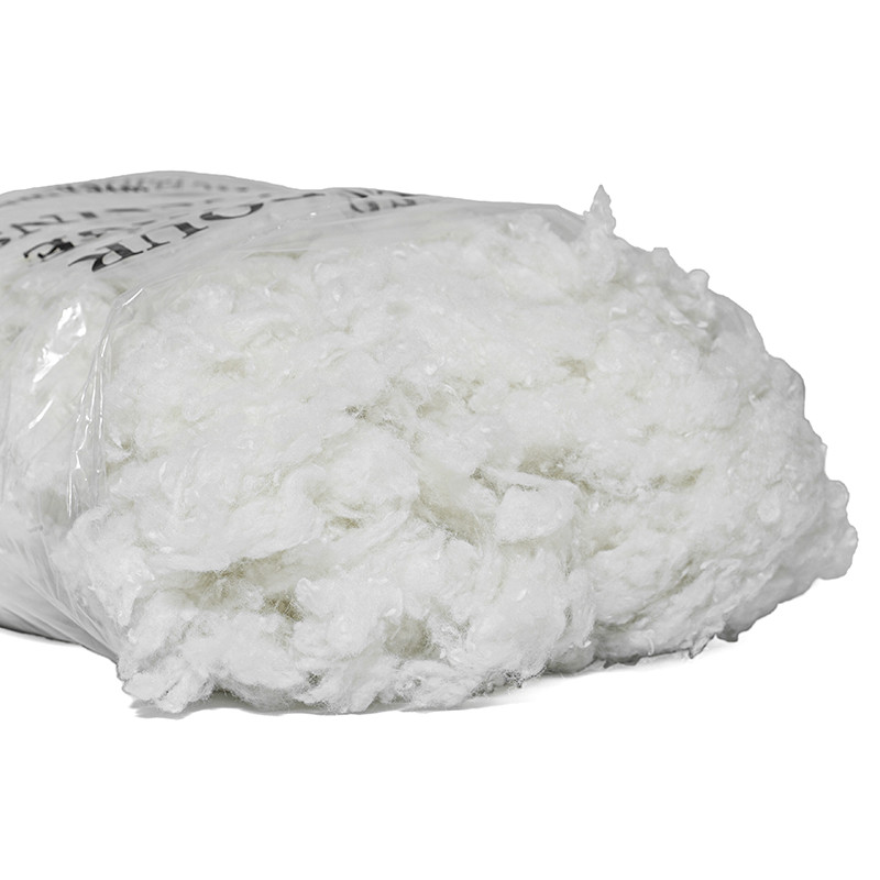 Ouate De Rembourrage 1kg Landster Ouate De Remplissage - Polyester à Poils Longs Pour Rembourrage De Coussin, Ouate De Bricolage Et Matériau De Remplissage Pour Doudou - Lavable à 95 °C