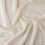 Voilage laine Mélolaine beige Linder plombé
