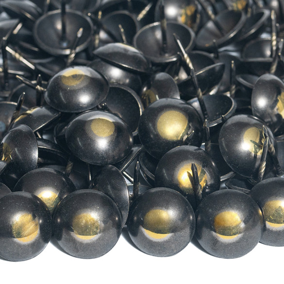 125 Clous tapissier FAM Bronze Renaissance Perle Fer 25 mm