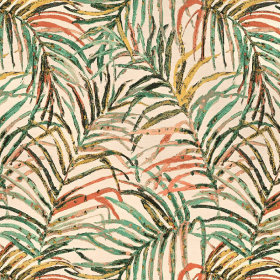 Tissu siège Areca lagon Casal