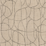 Tissu soie Mandala anthracite Casamance