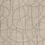 Tissu soie Mandala bleu galet Casamance