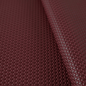 Tissu non feu siège Triandra bordeaux Casal