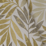 Tissu feuillage Eden sable d'or Casal
