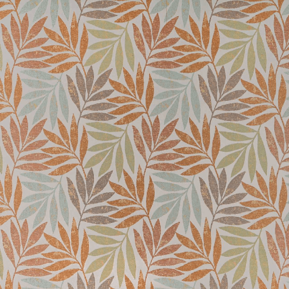 Tissu feuillage Eden zeste d'agrumes Casal