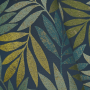 Tissu feuillage Eden fonds marins Casal