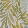 Tissu feuillage Eden lagon vert Casal