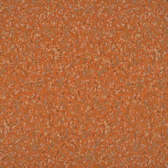 Tissu feuillage Feline papaye Casal