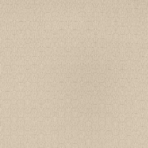 Tissu non feu brodé Komodo ivoire Casal