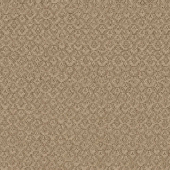 Tissu non feu brodé Komodo sable Casal