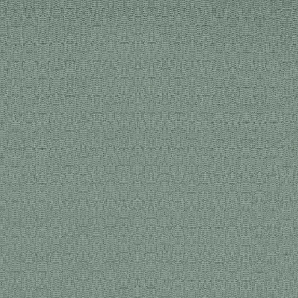 Tissu non feu brodé Komodo aigue marine Casal