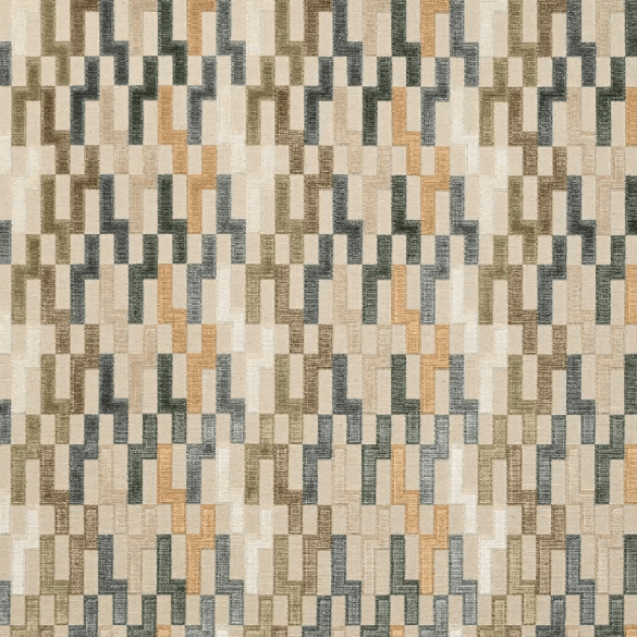 Tissu velours Lithos galets Casal