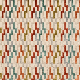 Tissu velours Lithos vitaminé Casal