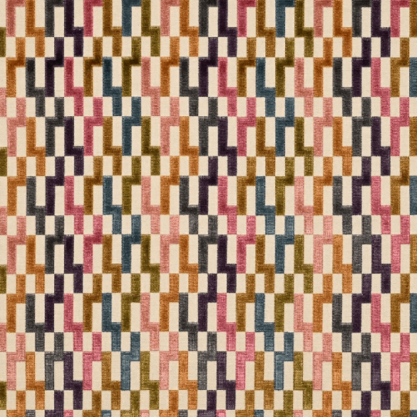 Tissu velours Lithos printemps Casal