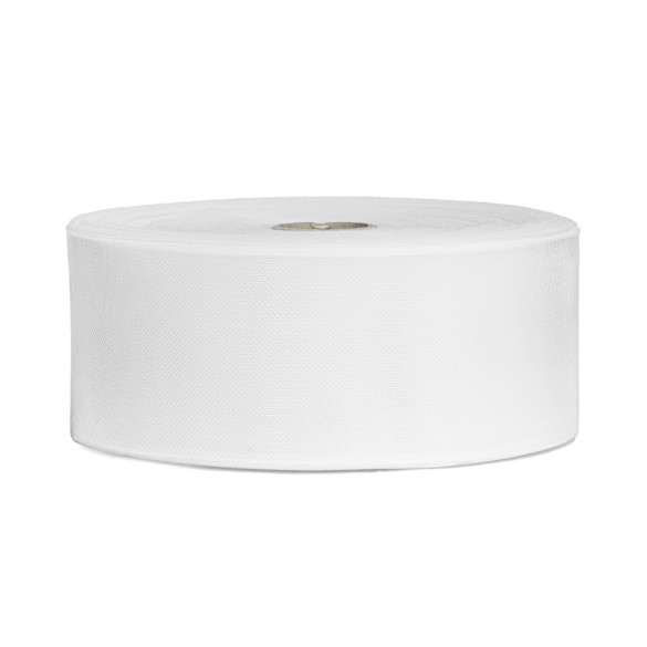 Bande de renfort rideau 80 mm transparent - rouleau de 100 mètres