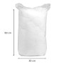 Ouate de rembourrage polyester siliconée en boules 1kg