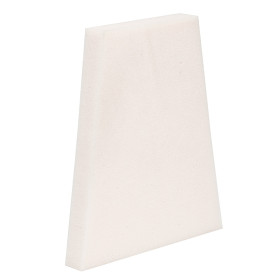 Mousse sur mesure CMHR 37kg/m³ trapèze - ferme - épaisseur personnalisée