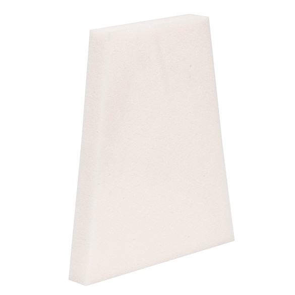 Mousse sur mesure CMHR 37kg/m³ trapèze - ferme - épaisseur personnalisée