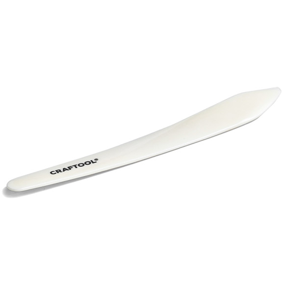 Plioir en os courbe 20cm Tandy Leather 8117-01 | artapisserie.fr