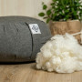 Kapok naturel 1kg : fibre rembourrage coussins oreillers | Artapisserie.fr