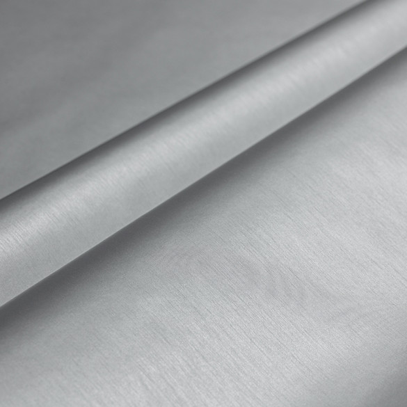 Tissu métallisé argenté Didier Dassonville | artapisserie.fr