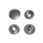 Boutons à pression 12,7 mm en Acier Inoxydable x 100 | artapisserie.fr