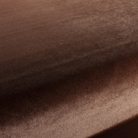 Tissu velours Opaque Velvet marron chocolat JAB | artapisserie.fr