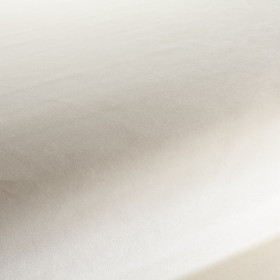 Tissu velours Opaque Velvet blanc beige JAB | artapisserie.fr