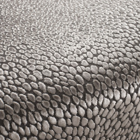 Tissu siège velours Splendido argenté JAB | artapisserie.fr