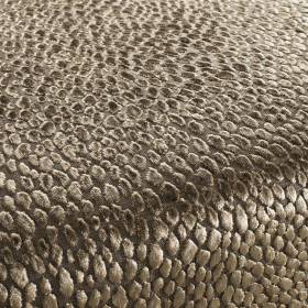 Tissu siège velours Splendido sépia JAB | artapisserie.fr