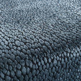 Tissu siège velours Splendido bleu JAB | artapisserie.fr