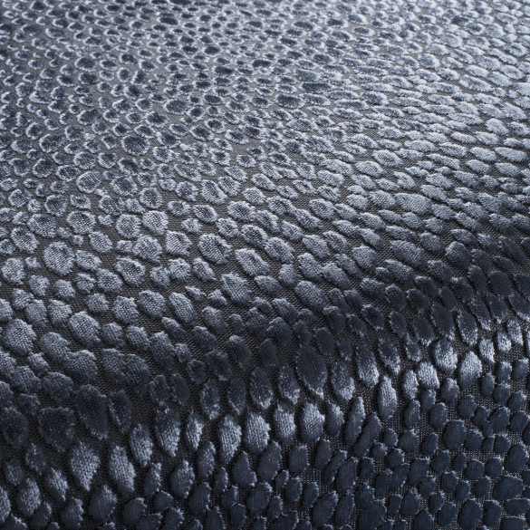 Tissu siège velours Splendido bleu clair JAB | artapisserie.fr