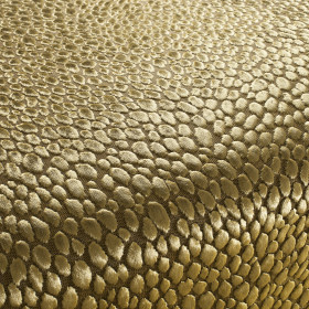 Tissu siège velours Splendido doré JAB | artapisserie.fr