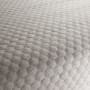 Tissu siège Hexagon blanc ivoire JAB | artapisserie.fr
