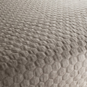 Tissu siège Hexagon beige JAB | artapisserie.fr
