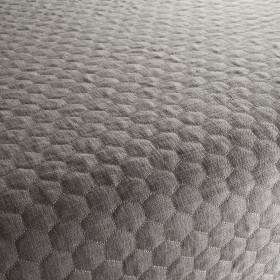 Tissu siège Hexagon gris JAB | artapisserie.fr