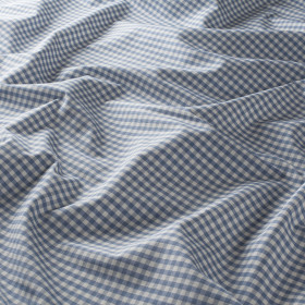 Tissu grande largeur Tiny Tartan bleu foncé JAB 280 cm | artapisserie.fr