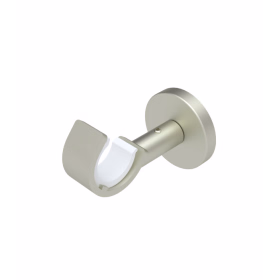 Support berceau Ø28 mm Alu Brossé 60 mm | artapisserie.fr