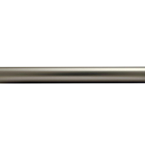 Tringle rideau Ø28 mm alu brossé 200 cm