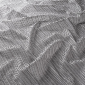 Voile rayé Filas gris anthracite multicolore JAB 300 cm Voile rayé Filas gris anthracite multicolore JAB 300 cm | artapisserie.fr