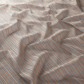 Voile rayé Filas orange multicolore JAB 300 cm Voile rayé Filas orange multicolore JAB 300 cm | artapisserie.fr