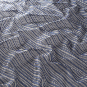 Voile rayé Filas bleu multicolore JAB 300 cm Voile rayé Filas bleu multicolore JAB 300 cm | artapisserie.fr